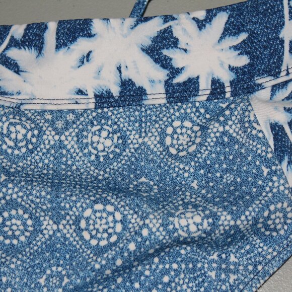 Blue & White 2 Pcs Justice Bikini Swimsuit Size 14 - Picture 11 of 11